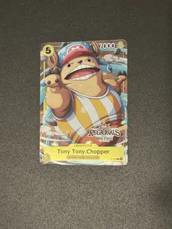One Piece CCG Tony Tony Chopper P-089 Promo Offline Regional Tournament - Image 1