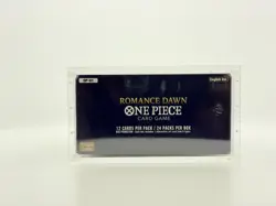 One Piece OP-01 White Bottom Booster Box Acrylic Case With Magnetic Lid - Image 5