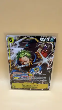 ONE PIECE TCG STARTER ST29-014 RORONOA ZORO SR ALT ART - ENGLISH - Image 1