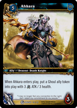 World of Warcraft WoW TCG Death Knight Starter Deck Singles CHOOSE YOUR CARDS! - Image 2