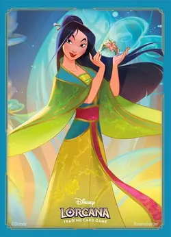 1 sleeve Mulan, Considerate Diplomat | Disney Lorcana Chapter 9 Fabulous (2025) - Image 1