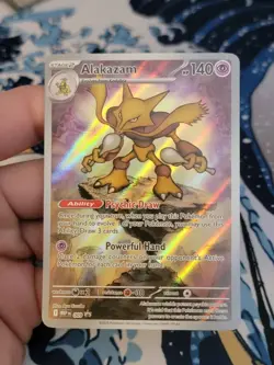 Alakazam 009 Me: Mega Evolution Promo Holo NM Pokemon Card - Image 1