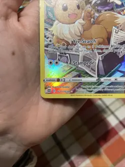 Eevee Trainer Gallery Ultra Rare Holo Card TG11/TG30 Swsh09 Brilliant Stars - Image 4