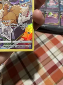 Eevee Trainer Gallery Ultra Rare Holo Card TG11/TG30 Swsh09 Brilliant Stars - Image 5