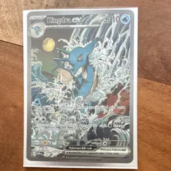 Pokemon Kingdra ex SVP Black Star Promo Lot Charmander Card Sleeve English - Image 2