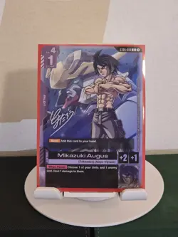 Mikazuki Augus ST05-010 RELEASE PROMO GUNDAM TRADING CARD GAME - Image 1