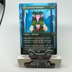 Leaf-Crowned Visionary Borderless Special Guests Mythic 0140 MTG ECL SPG EN - Image 1