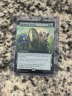 Springleaf Parade Extended Art Lorwyn Eclipsed Commander 39 - Image 1