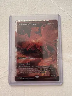 Spinerock Tyrant (0399) (Showcase) (Fracture Foil) Lorwyn Eclipsed MTG Foil NM - Image 1