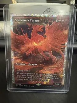 Spinerock Tyrant (0399) (Showcase) (Fracture Foil) Lorwyn Eclipsed MTG Foil NM - Image 3