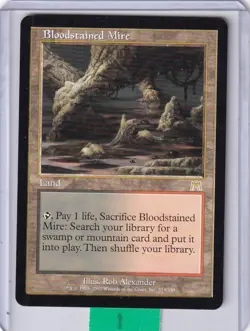Bloodstained Mire * Onslaught MTG Magic the Gathering - Image 1