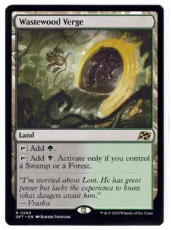 Wastewood Verge | Regular | NM | MTG | 0268 | Rare | DFT - Aetherdrift - Image 1