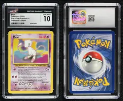 Mew (Pokemon League) WOTC Black Star Promo CGC 10 Gem Mint 1999 - Image 3