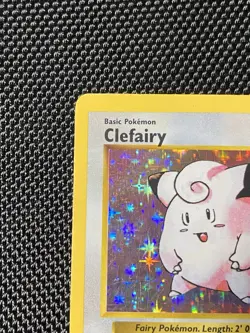 Pokemon: Clefairy #5/102 Shadowless Base Set Holo Rare 1999 Vintage WOTC LP/MP - Image 2