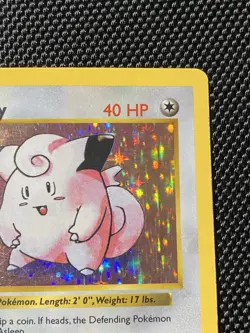 Pokemon: Clefairy #5/102 Shadowless Base Set Holo Rare 1999 Vintage WOTC LP/MP - Image 3