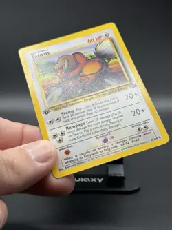 (1st Edition) Tauros 47/64 Jungle Vintage Pokemon Cards WoTc (DMG) - Image 2