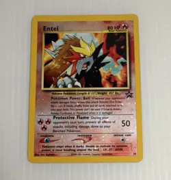Pokemon Entei 34/53 Wotc Promo Reverse Holo Promo 80HP 2001 English - Image 1
