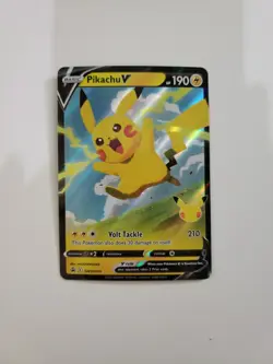Pikachu V Promo SWSH143 (Pokemon TGC) VLP - Image 1