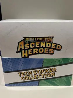 Pokemon TCG Ascended Heroes Tech Sticker Collection Brand New! Case Set Of 12 - Image 4