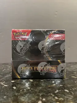 Pokemon TCG Mega Evolutions Booster Box Factory Sealed - Image 1