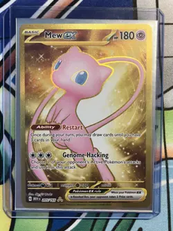 Pokemon Scarlet and Violet 151 Metal Mew ex 205/165 - Image 1