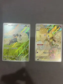 Journey Together Lillie's Ribombee #164 AND Hop’s Wooloo #170 Pokemon TCG NM - Image 1