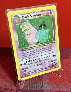 Dark Slowbro 8/110 Holo - 2002 Pokemon Legendary Collection MP - Image 1