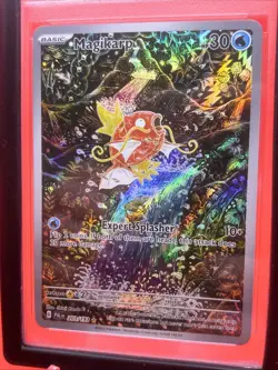 🔥 Pokemon TCG - Magikarp -Illustration Rare -Paldea Evolved - PSA 9 w/ Guard ⁉ - Image 3