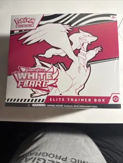 Pokemon TCG Scarlet Violet White Flare Elite Trainer Box New Sealed - Image 1