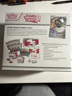 Pokemon TCG Scarlet Violet White Flare Elite Trainer Box New Sealed - Image 2