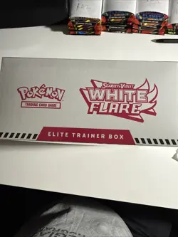 Pokemon TCG Scarlet Violet White Flare Elite Trainer Box New Sealed - Image 4