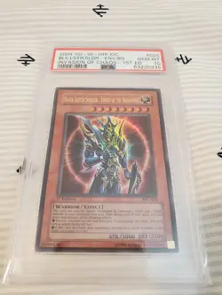 Yugioh Black Luster Soldier Envoy Of The Beginning 1st Edition IOC-025 PSA 10 - Image 1