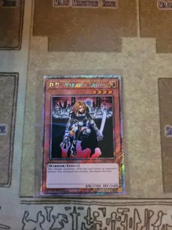 YUGIOH D.D. WARRIOR LADY RA03-EN129 PLATINUM SECRET 1ST EDITION - Image 1