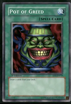 Yu-Gi-Oh! TCG Spell Pot of Greed - Image 1