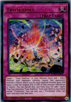 Trivikarma - PHHY-EN074 - Ultra Rare 1st Ed NM Yugioh - Image 1