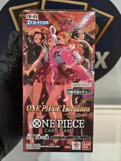 ONE PIECE EB-03 Heroines Edition Booster Box Card Game Japanese - Image 1