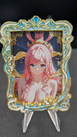 One Piece CCG Goddess Shirohoshi Metal Card - Seasons - Image 1