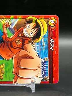 Luffy ONE PIECE Miracle Battle Carddass Not For Sale Holo Rare TCG Japanese 2011 - Image 2