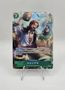 Shanks (Alt Art) R OP14-027 The Azure Sea's Seven ONE PIECE Card Japanese - Image 1