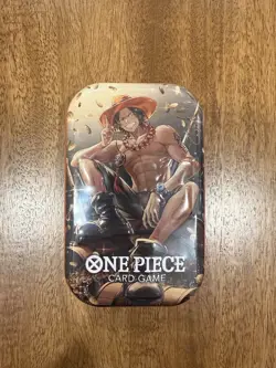 One Piece Tin Pack Set Vol.2 (TS-02) ACE x1 Factory Sealed READY TO SHIP NOW - Image 1