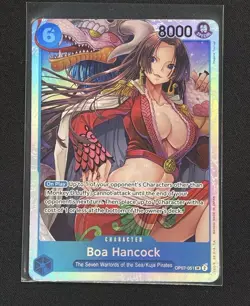 One Piece TCG BOA HANCOCK OP07-051 500 Years in the Future SR English - Image 1