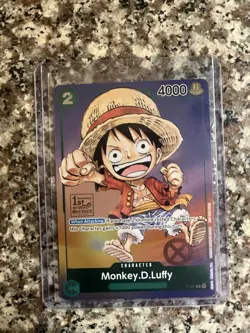 Monkey.D.Luffy 1st Anniversary Tournament P-037 One Piece Promo Stamped Foil - Image 1