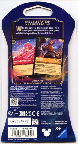 Disney Lorcana TCG Shimmering Skies Sleeved Booster Pack NEW FACTORY SEALED - Image 2