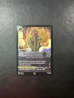 Disney Lorcana - Zeus Missing His Spark - Promo Foil - Image 1