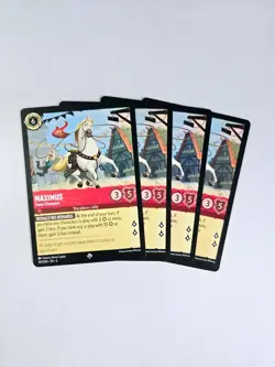 Maximus Team Champion Playset 4 cards - Shimmering Skies Disney Lorcana - Image 1