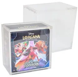 Acrylic Display Case for Disney Lorcana Trove Box Premium Magnetic Top 6mm - Image 1