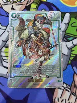 Son Goku SB01-023 Alternate Art Dragon Ball Manga Booster Card Fusion World - Image 1