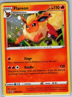 Flareon SWSH041 Holo SWSH: Sword & Shield Promo Cards - Pokemon Card - NM - Image 1