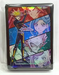 Konami Yugioh Official Link Vrains Duelist Set Card Sleeves Playmaker 70Pcs - Image 1