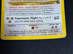 Pokemon Dragonite, USED good condition, WB Movie Promo Card, 1999 - Image 3